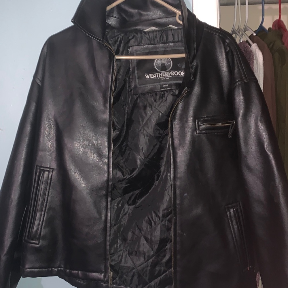 Brand WeatherProof. Size 14/16. Color black